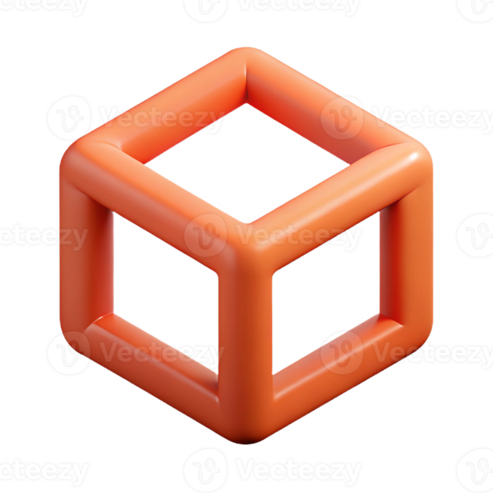 energetic serene Isometric cube pattern. Flat color, crisp edges, geometric with Scalable Design. exclusive png
