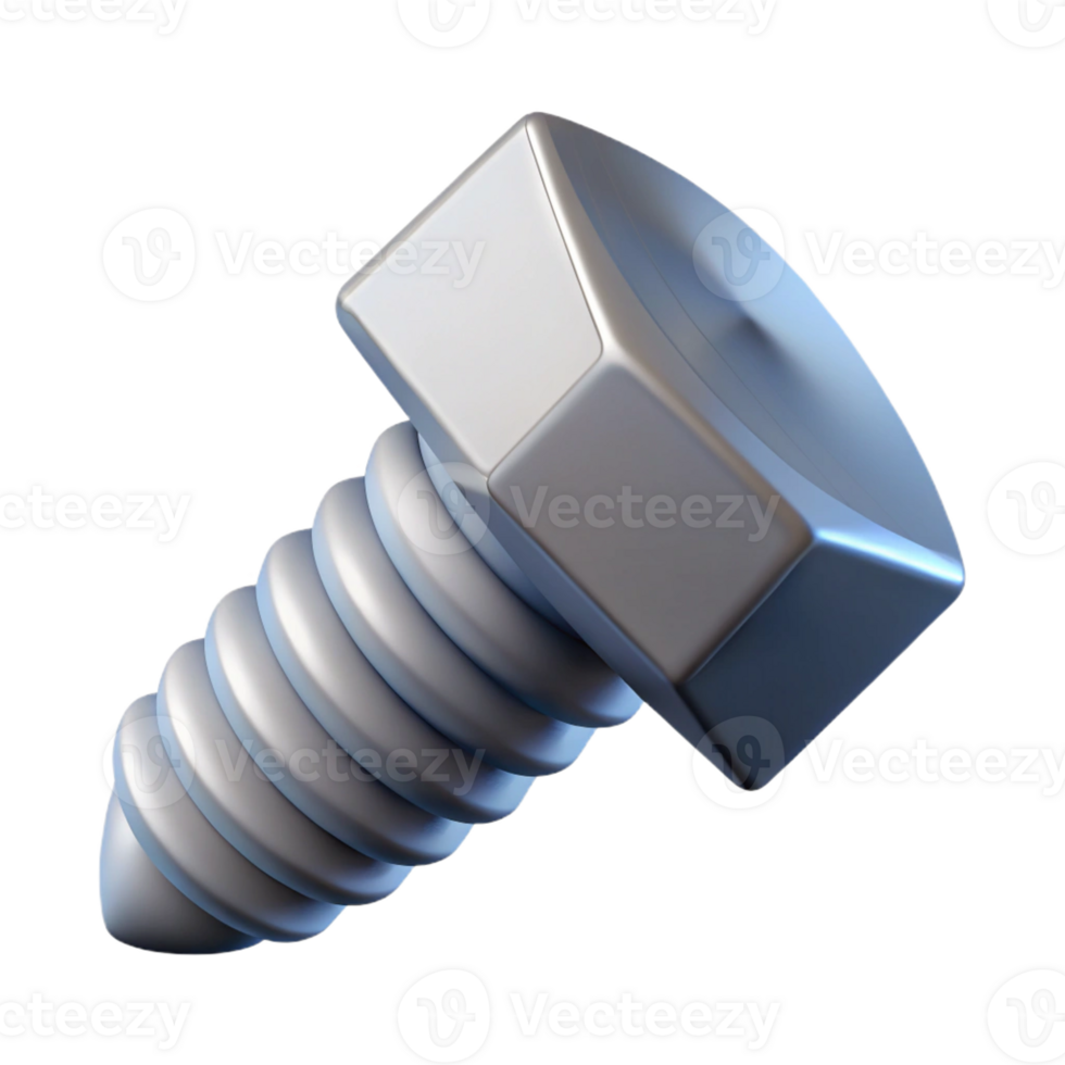 picturesque inspired Geometric representation of a screw. Crisp edges, symmetrical, with Scalable Design. png