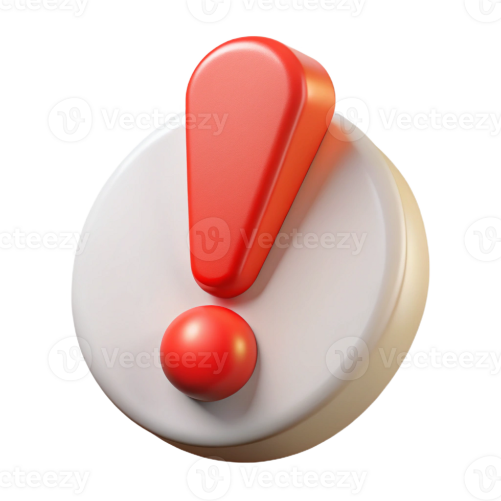 exquisite memorable A stylized exclamation point. Clean lines, flat color, with Scalable Design. png