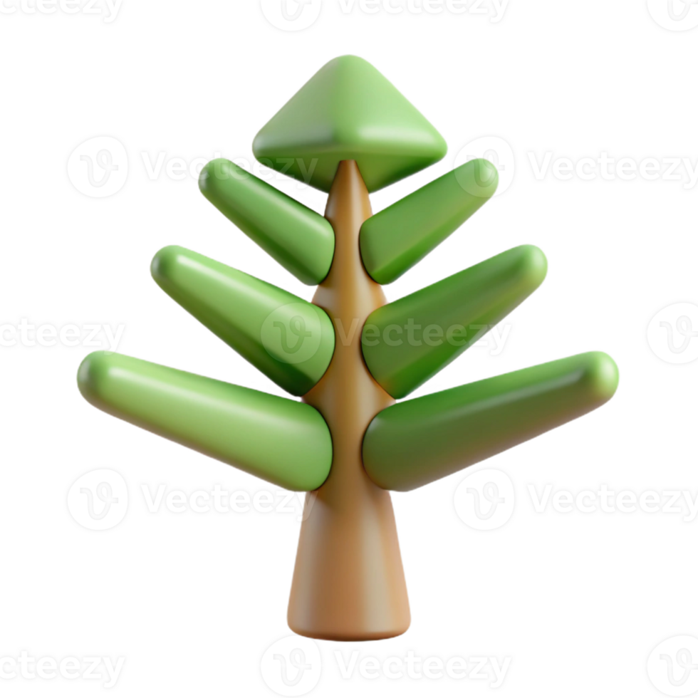 dreamy splendid Symmetrical abstract tree shape, flat color, with Scalable Design. perfect clarity png