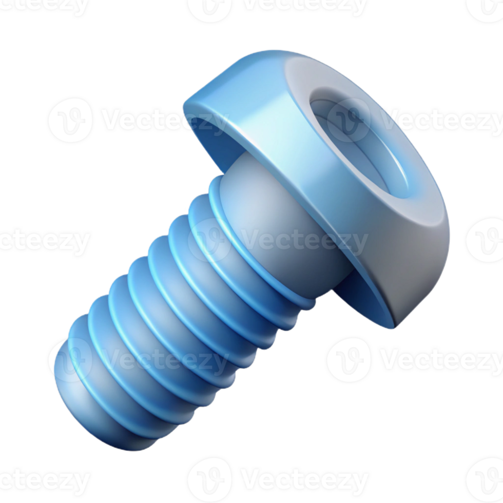 picturesque rustic Isometric screw, single-weight stroke, clean lines, with Scalable Design. top-tier png