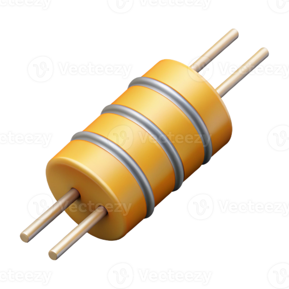 calm magnificent Technical schematic of a simple resistor. Clean lines, with Scalable Design. 8K png