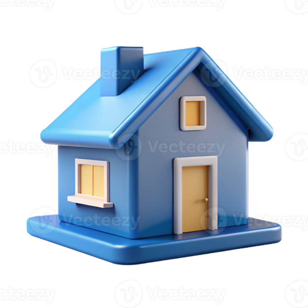 dramatic exquisite Blueprint of a simple house. Minimal design, single-weight stroke with Scalable Design. flawless png