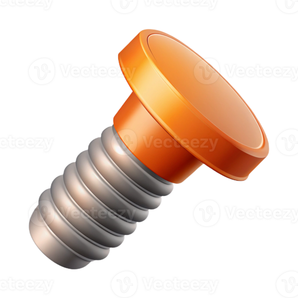 peaceful striking Isometric screw, single-weight stroke, clean lines, with Scalable Design. premium png