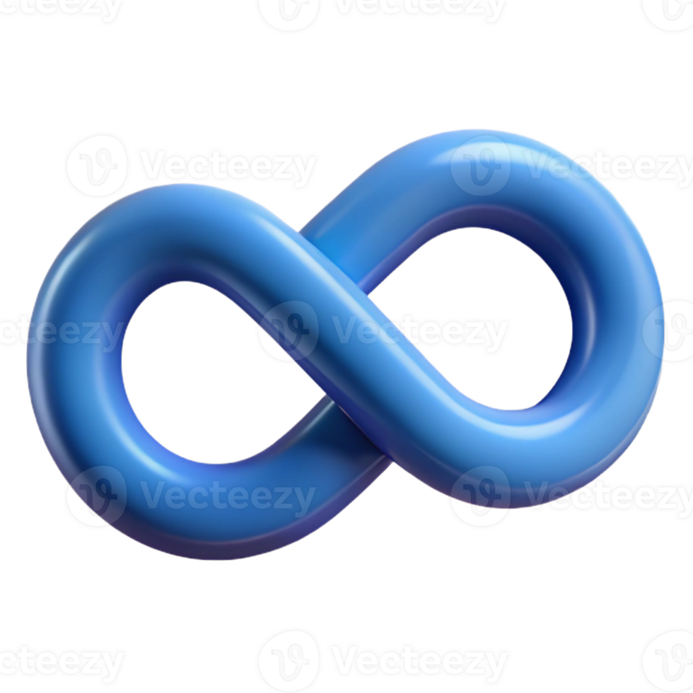 picturesque retro Clean lines forming a stylized infinity symbol. Flat color, with Scalable Design. ultra HD png