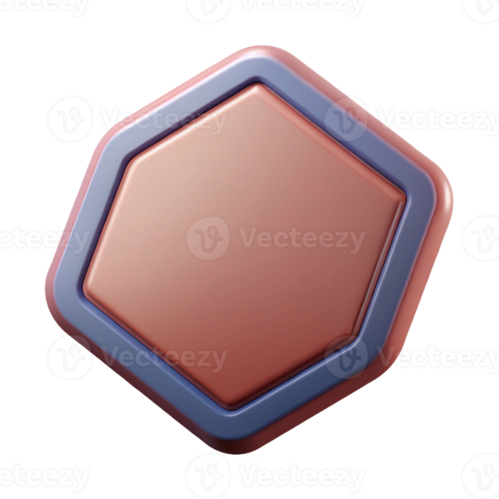 alluring notable Octagonal badge with rounded corners. Crisp edges, scalable, single-weight stroke with Scalable Design. png