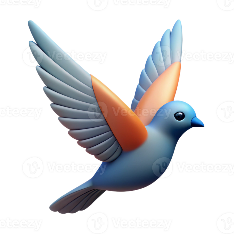 exquisite traditional Minimal line art of a bird in flight. Clean lines, sharp edges, flat color with Scalable Design. premium png