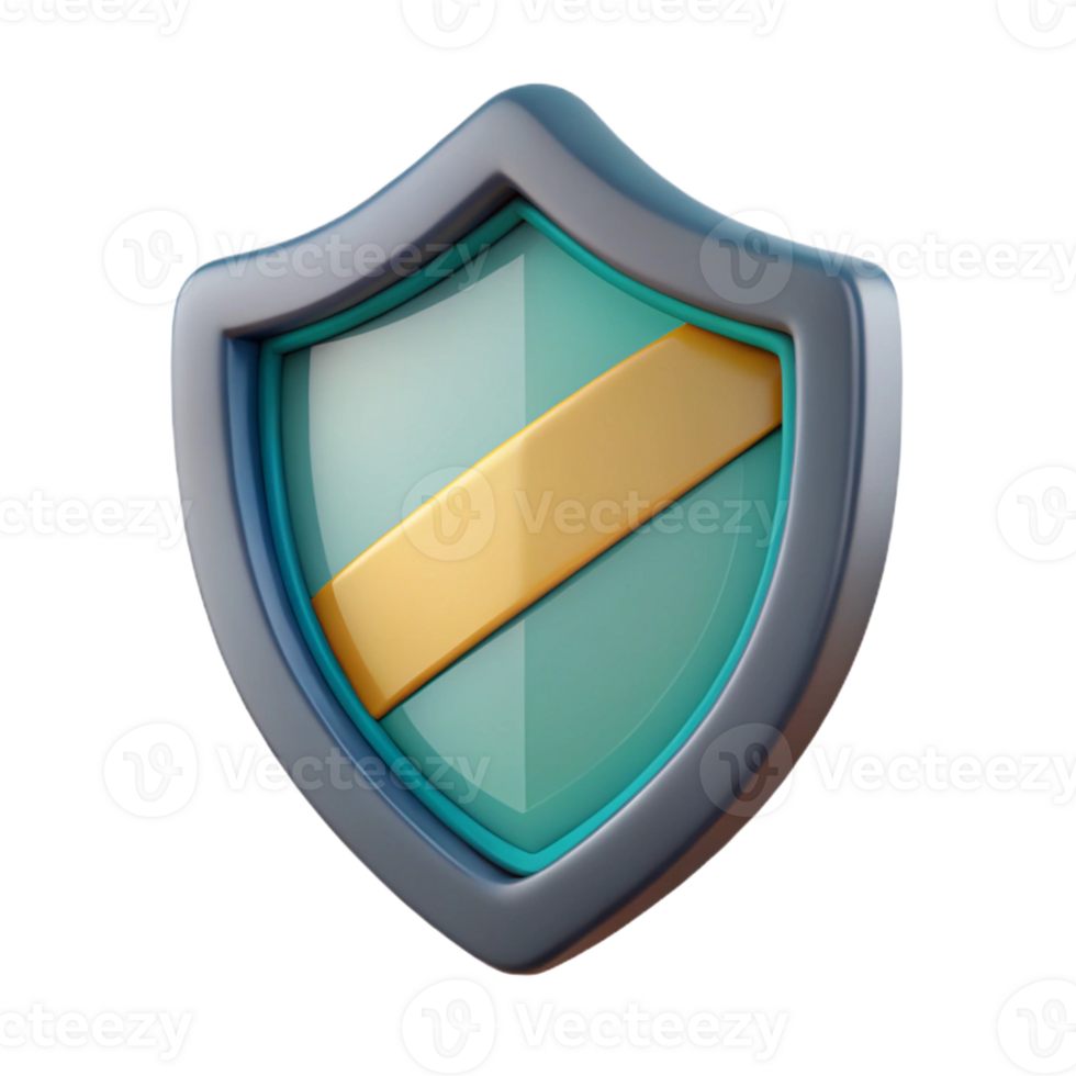 magnificent dramatic modern Shield badge with a single stripe. Minimal, crisp edges, flat color with Scalable Design. impeccable png