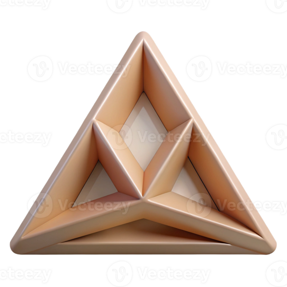 unforgettable impressionist Repeating triangles, symmetrical, minimal, single-weight stroke with Scalable Design. detailed png