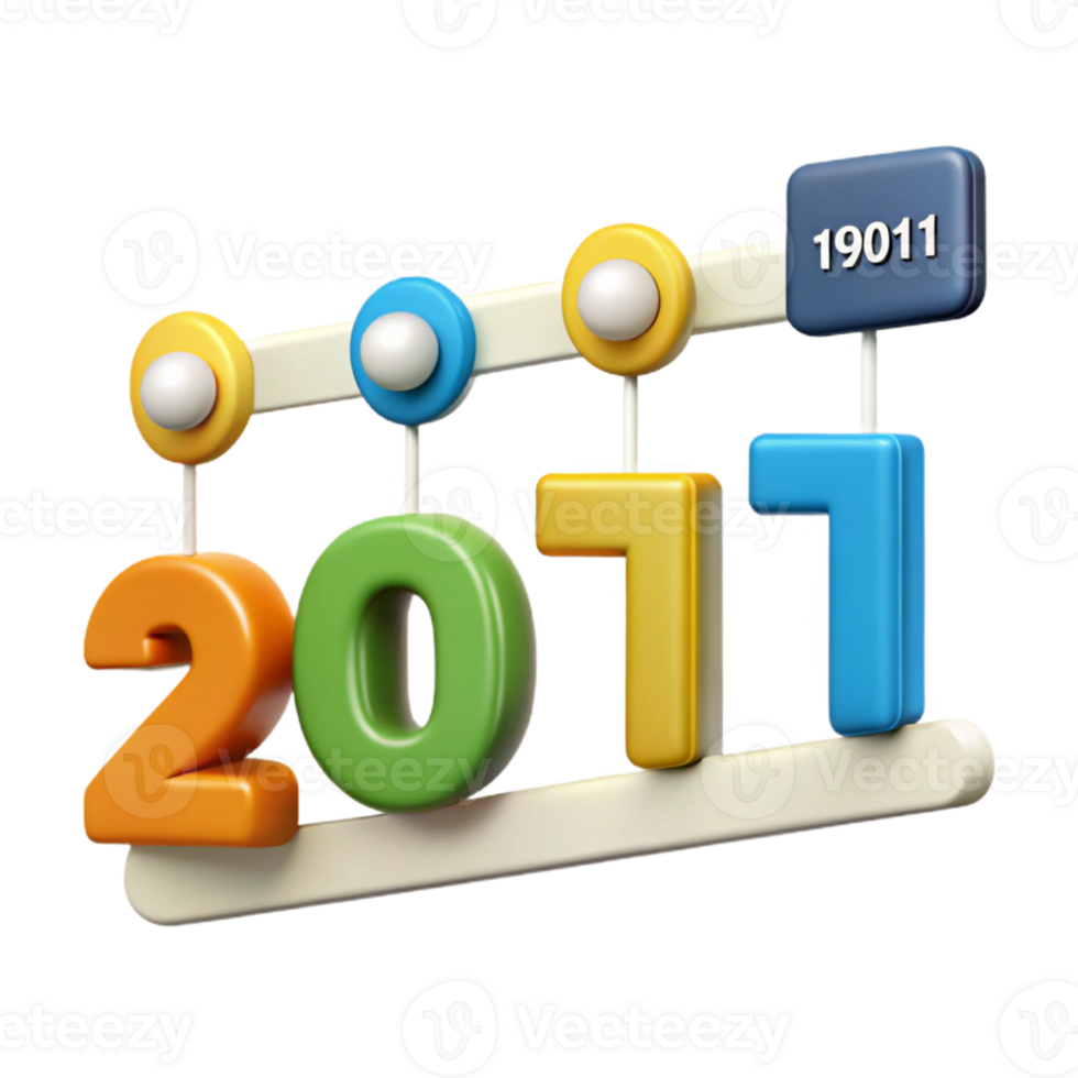 playful majestic Horizontal timeline with four points, clean lines, solid colors. Minimal, with Scalable Design. fine detail png