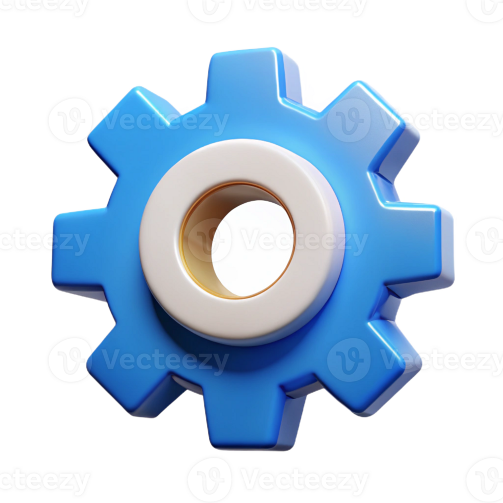 distinctive modern Gear-shaped badge with six cogs. Geometric, clean lines, with Scalable Design. elite png