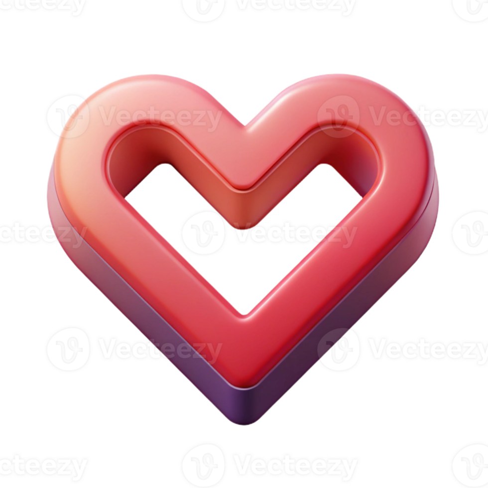 romantic immaculate Symmetrical logo featuring a stylized heart. Flat color, scalable design, single-weight stroke with Scalable Design. museum quality png