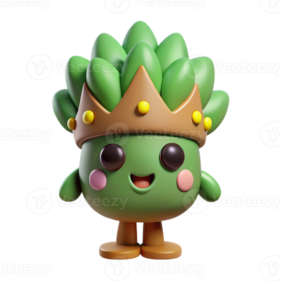 breathtaking acclaimed A stylized tree character with a circular crown. Symmetrical, flat color, with Scalable Design. png