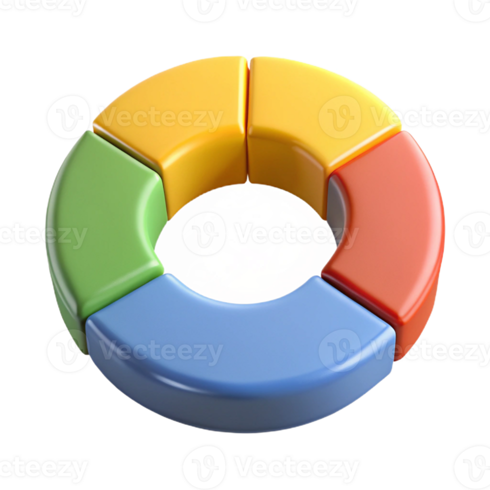magnificent signature Circular infographic with five segments, different flat colors. Clean lines, minimal design with Scalable Design. png