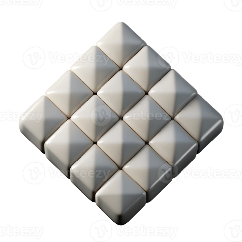 harmonious enchanting Radiating squares forming a checkered pattern. Clean lines, minimal design with Scalable Design. premium png
