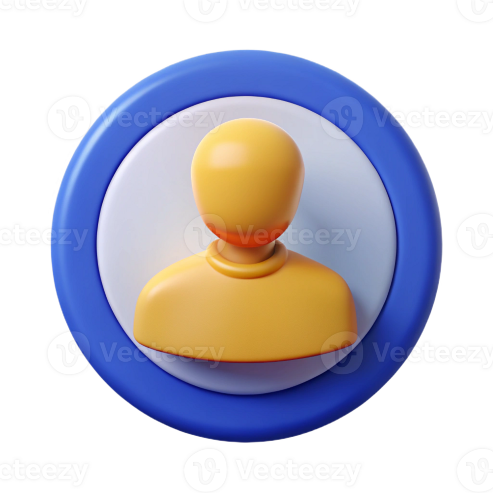 magnificent acclaimed User icon. Circle, bust. Crisp edges, flat color with Scalable Design. png