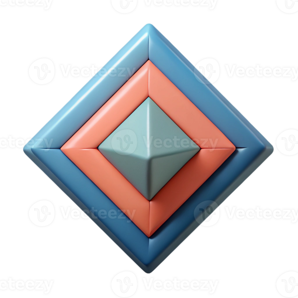 enchanting quintessential Overlapping triangles and squares, flat color, single-weight stroke with Scalable Design. png