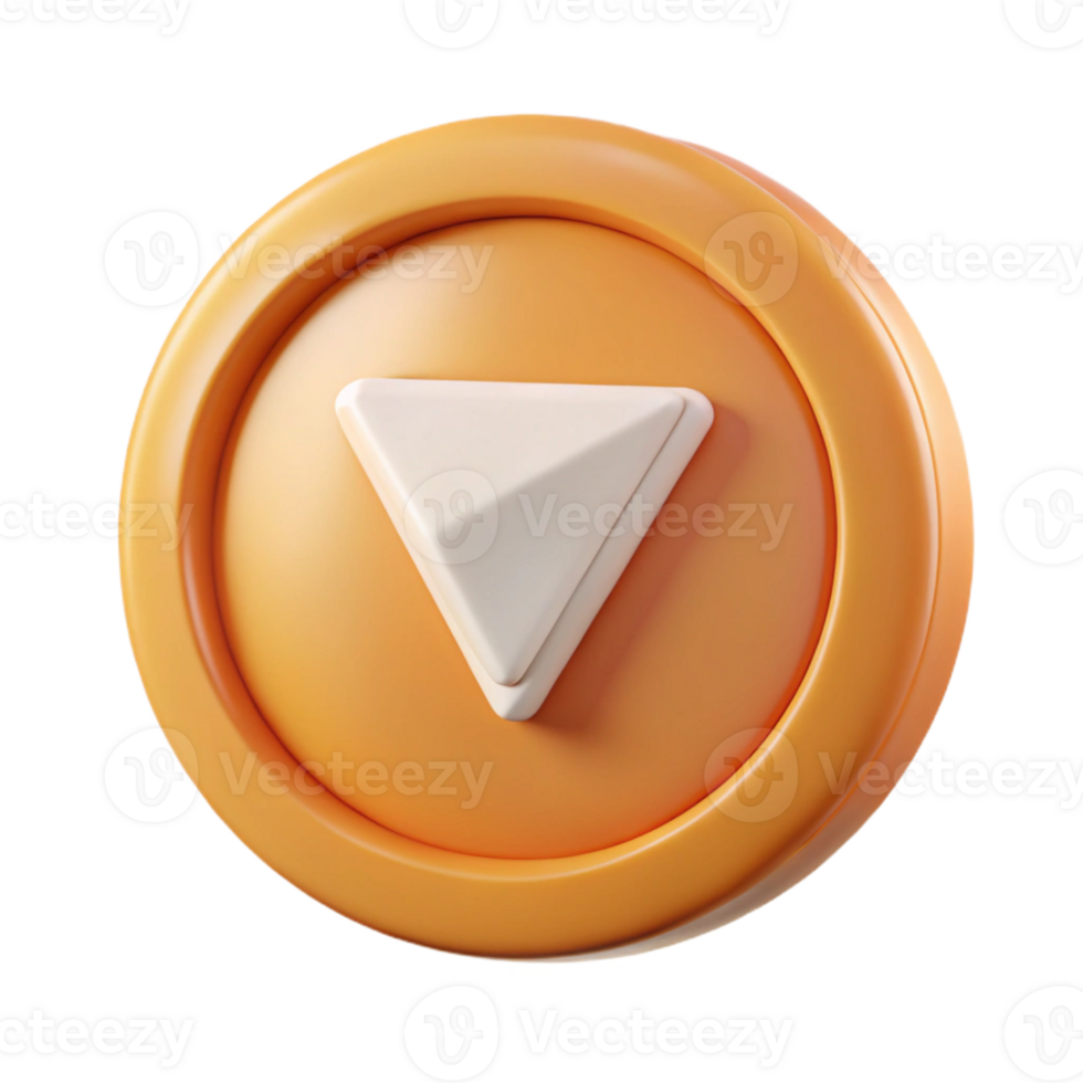 signature elegant Circular badge with a simple triangle. Crisp edges, scalable, single-weight stroke with Scalable Design. masterfully captured png