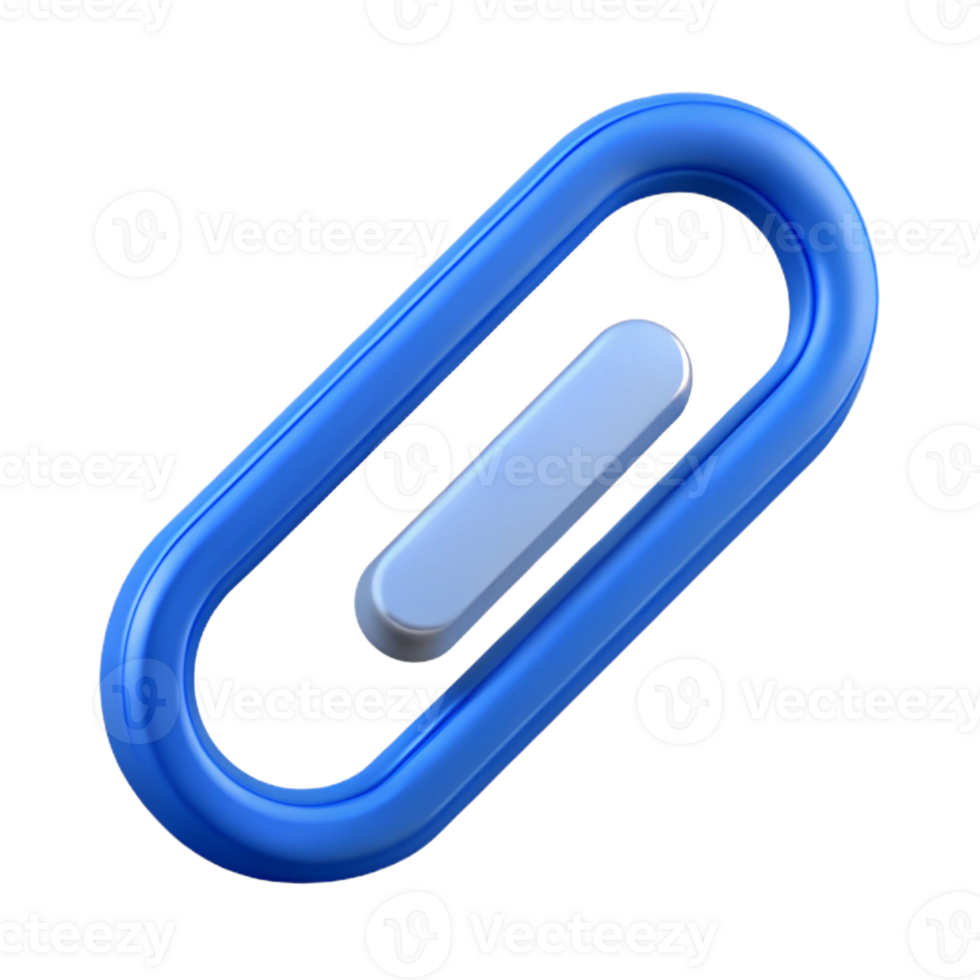 wonderful rare Isometric paperclip, minimal design, clean lines, with Scalable Design. png