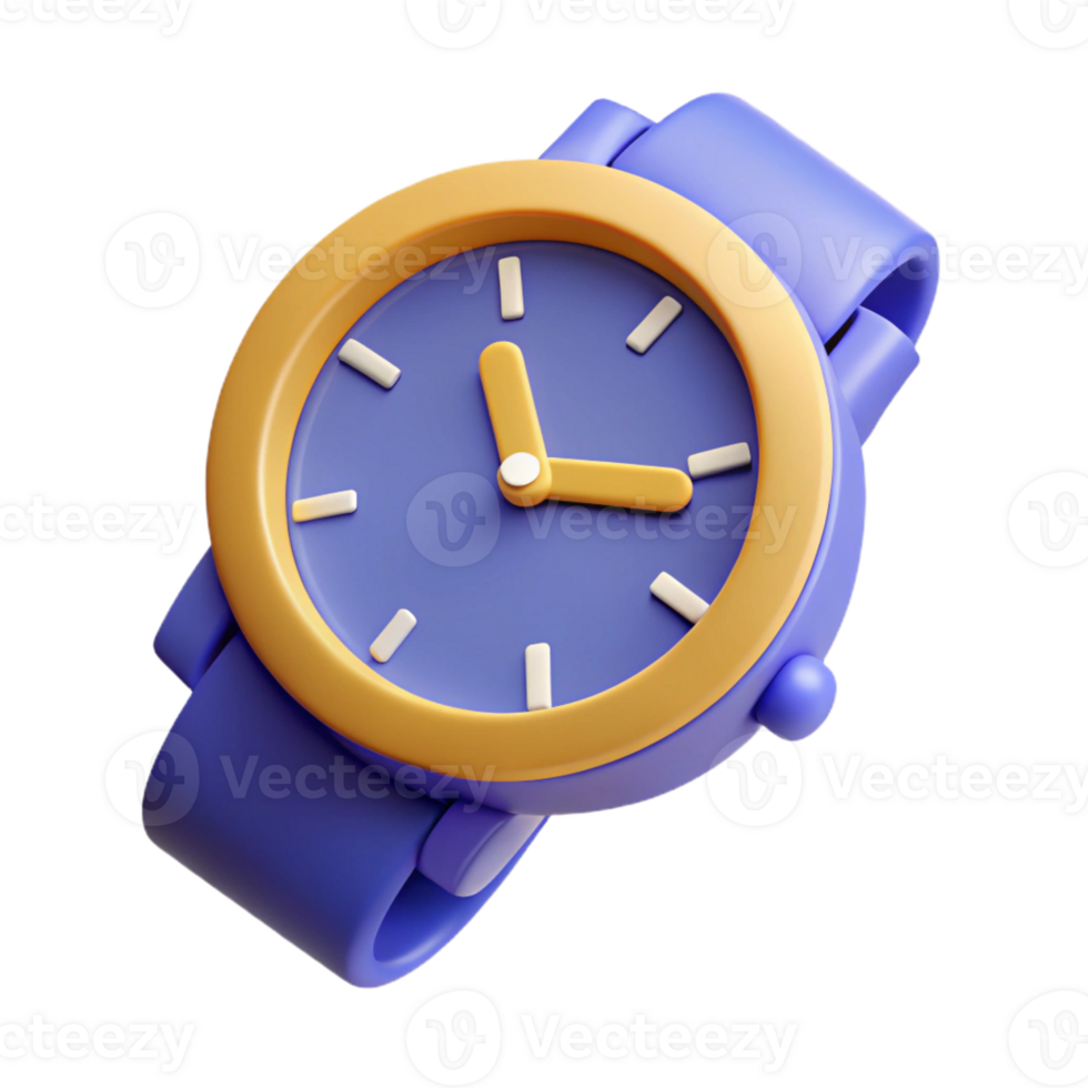 beautiful reflective vintage Crisp edges, flat color design of a watch. Minimal, symmetrical with Scalable Design. museum quality png