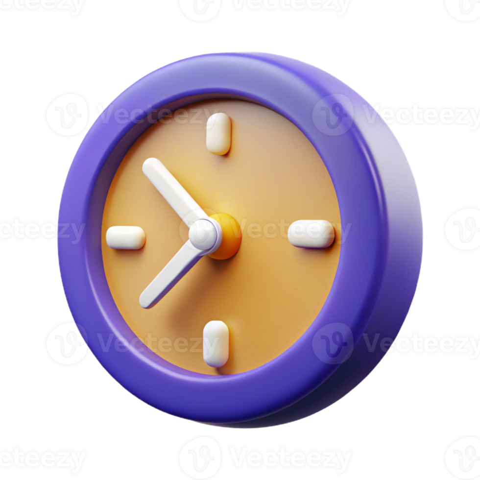 fascinating artistic Clock pictogram. Clean lines, minimal design, flat color with Scalable Design. genuine png