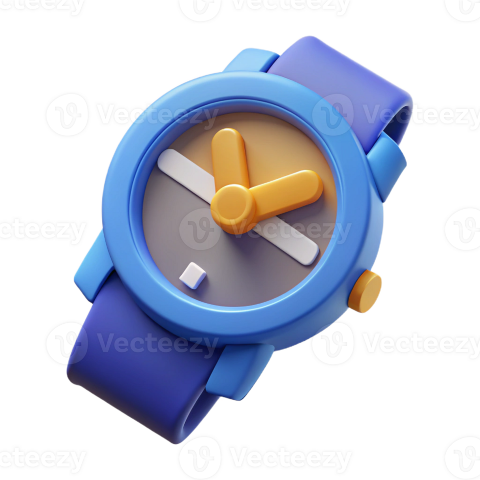 exceptional minimalist Minimal technical schematic of a watch. Flat color, with Scalable Design. high resolution png