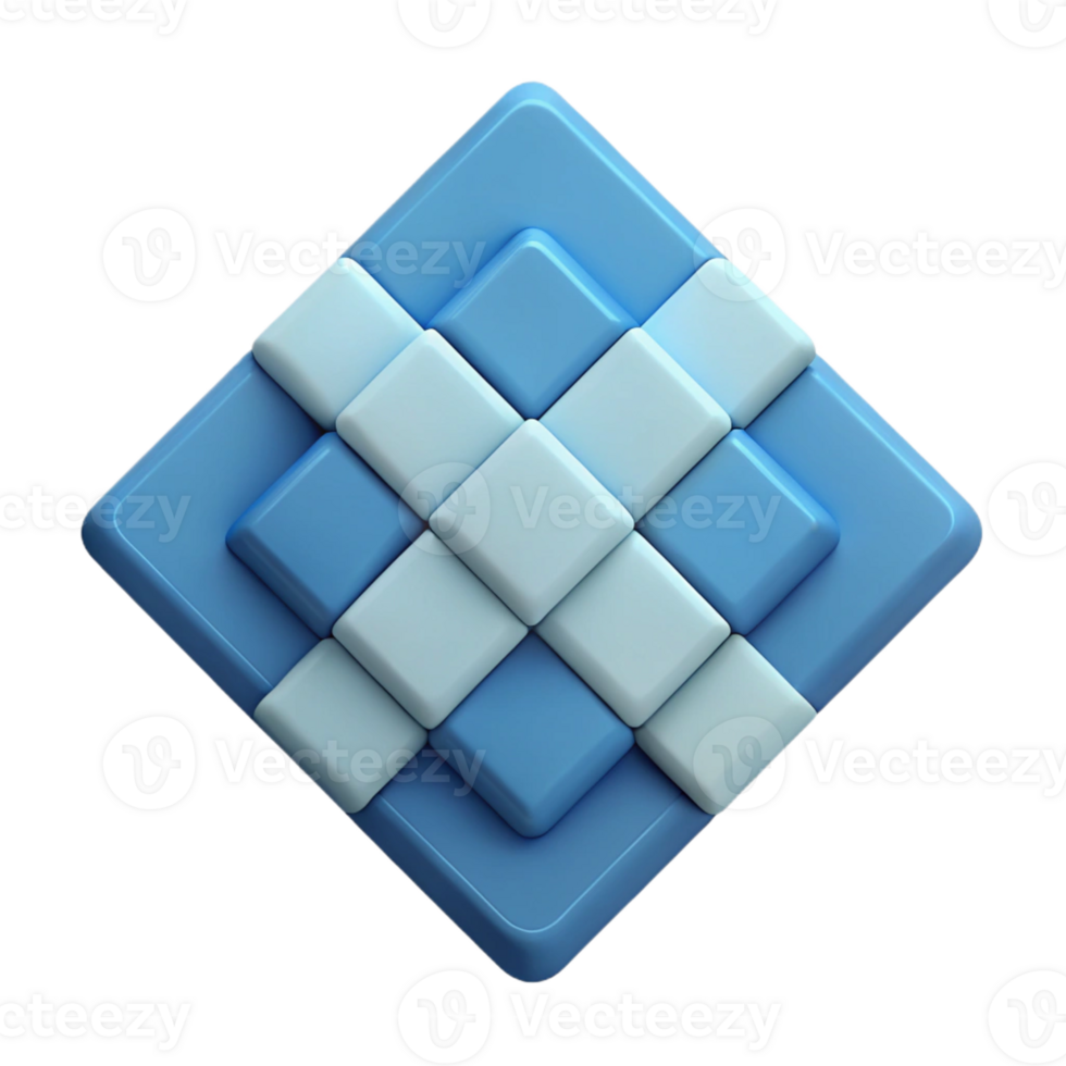 breathtaking memorable Overlapping square pattern. Clean lines, flat color. Minimal, with Scalable Design. png