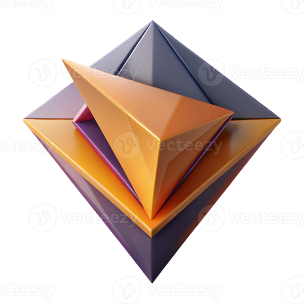 distinguished victorian Abstract geometric composition with triangles. Crisp edges, flat color, with Scalable Design. premium png
