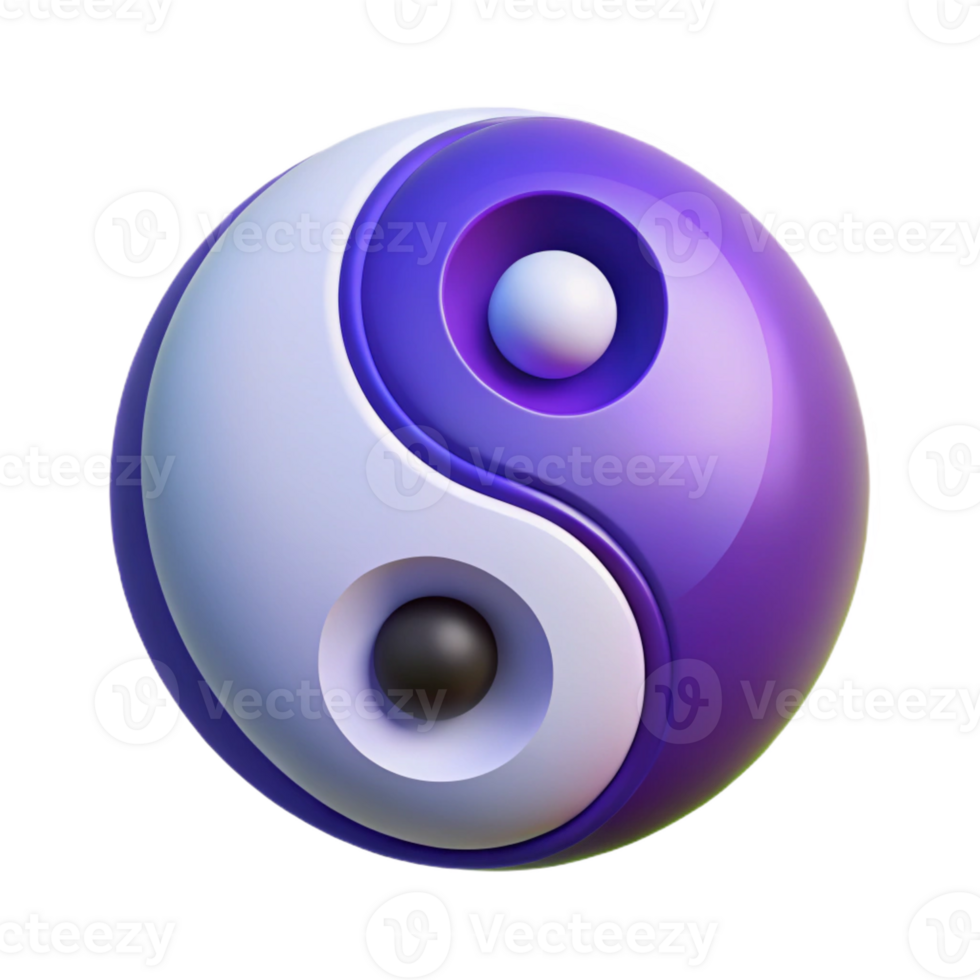 iconic surreal An abstract yin and yang symbol. Scalable, flat color, clean lines with Scalable Design. sharp png
