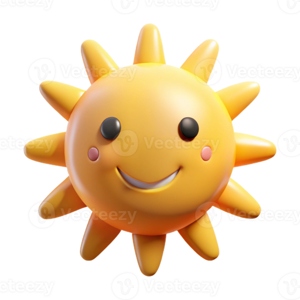glorious romantic gothic Smiling sun with triangular rays. Clean lines, flat color, minimal design with Scalable Design. ultra HD png
