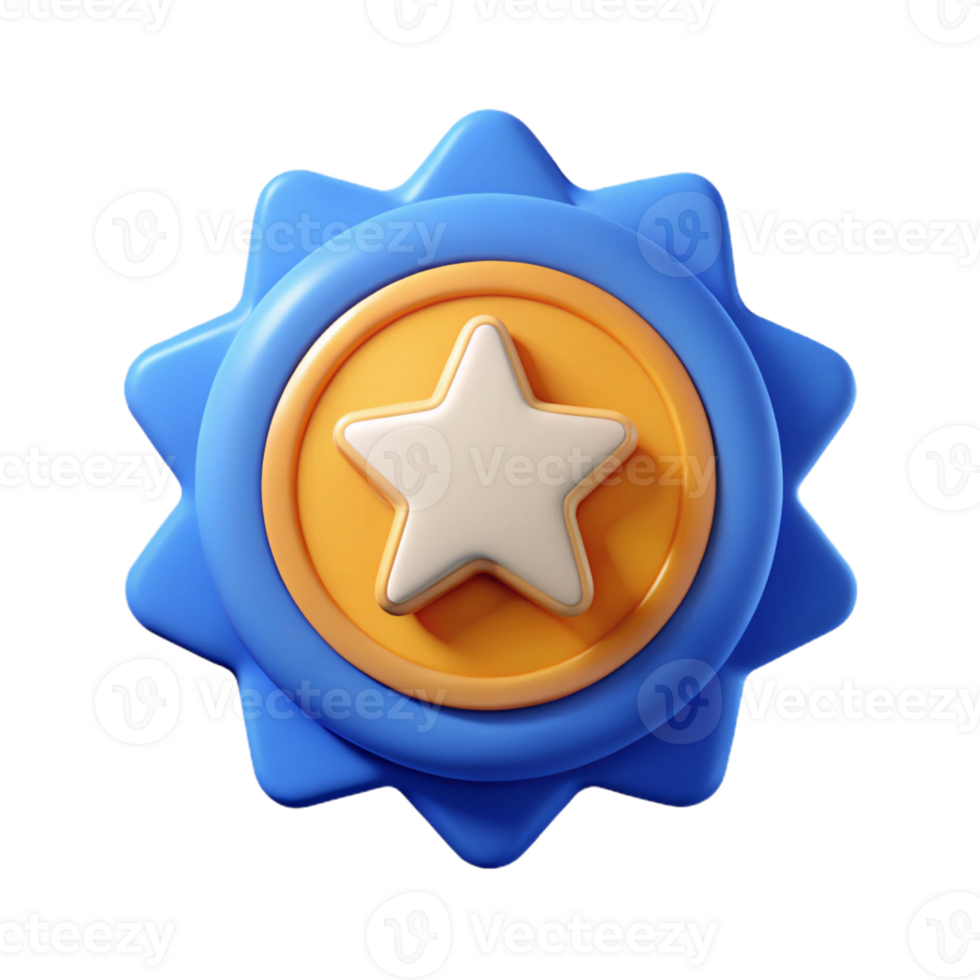 majestic sought-after Circular badge with a stylized star. Clean lines, flat color, crisp edges with Scalable Design. png