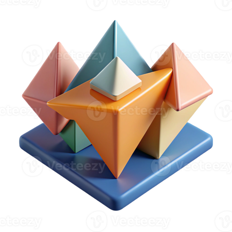 dramatic coveted Abstract composition of triangles and rectangles. Crisp edges, flat color, minimal with Scalable Design. png