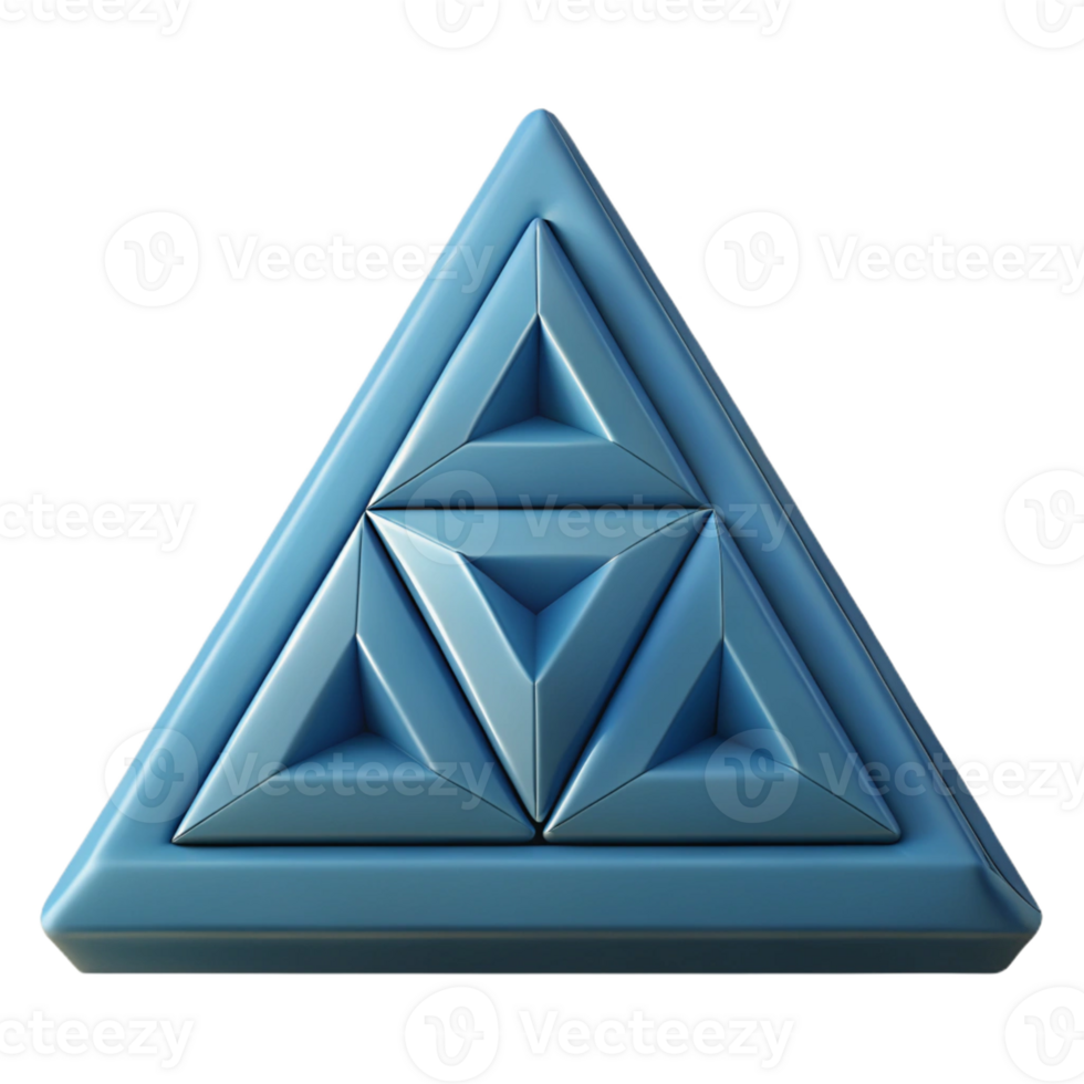 magnificent surreal Tessellating triangle pattern, clean lines, scalable, symmetrical with Scalable Design. authentic png