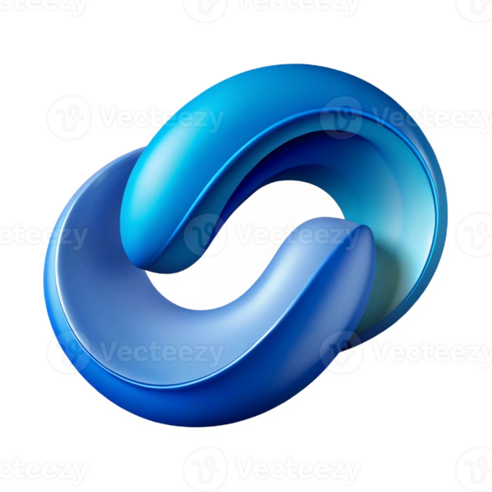 iconic avant-garde Abstract logo featuring a wave-like shape. Single-weight stroke, symmetrical, with Scalable Design. professional png