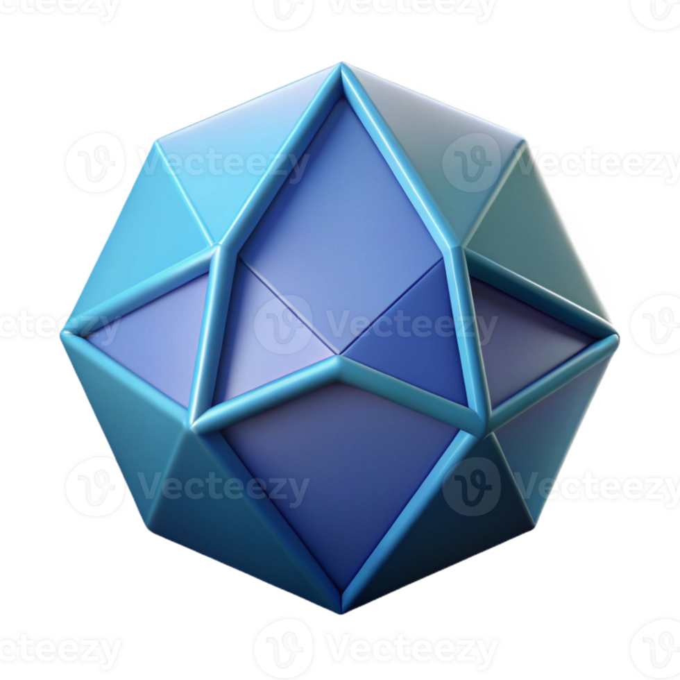 alluring mysterious urban Flat icosahedron, crisp edges, scalable, flat color with Scalable Design. 8K png