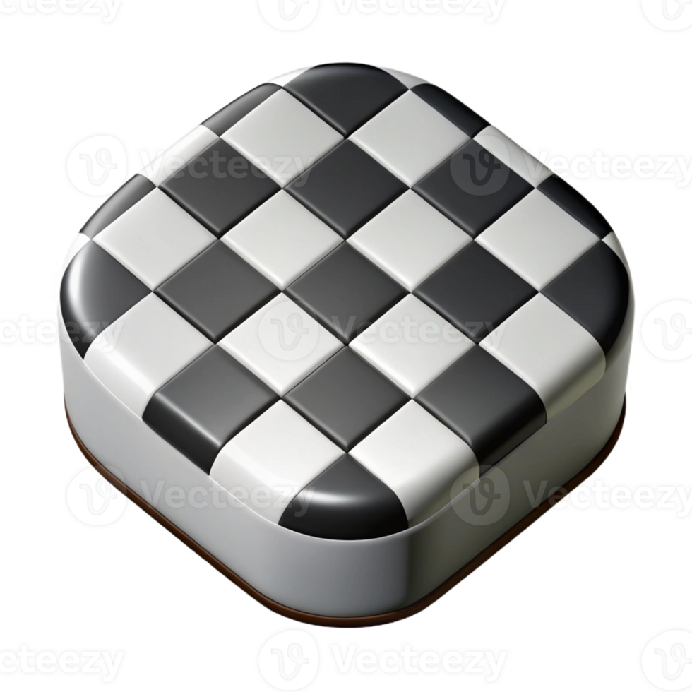 ethereal picturesque Checkerboard pattern. Clean lines, flat color. Minimal, with Scalable Design. high quality png