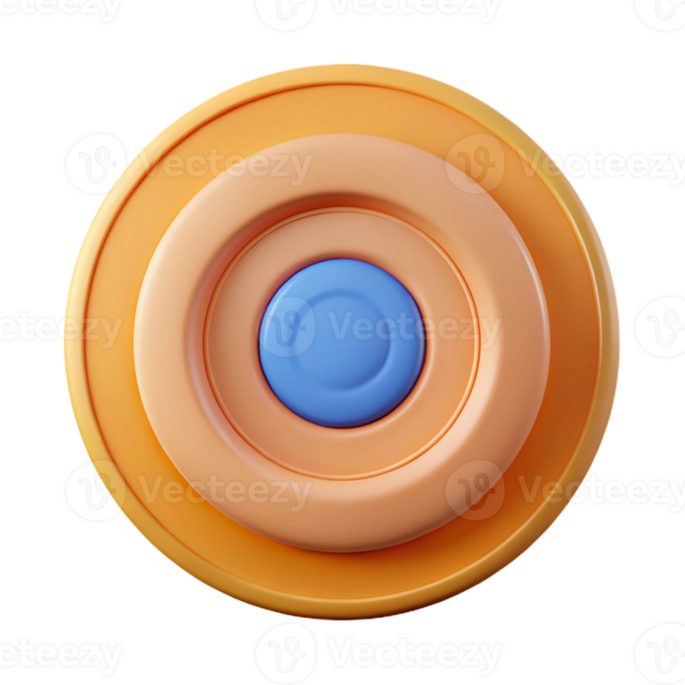 breathtaking rare Circular badge with three concentric circles. Minimal design, crisp edges with Scalable Design. png