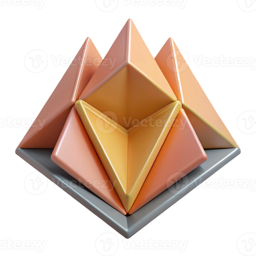 hypnotic remarkable Tessellating triangles, flat color. Clean lines, minimal design. Scalable, symmetrical with Scalable Design. png