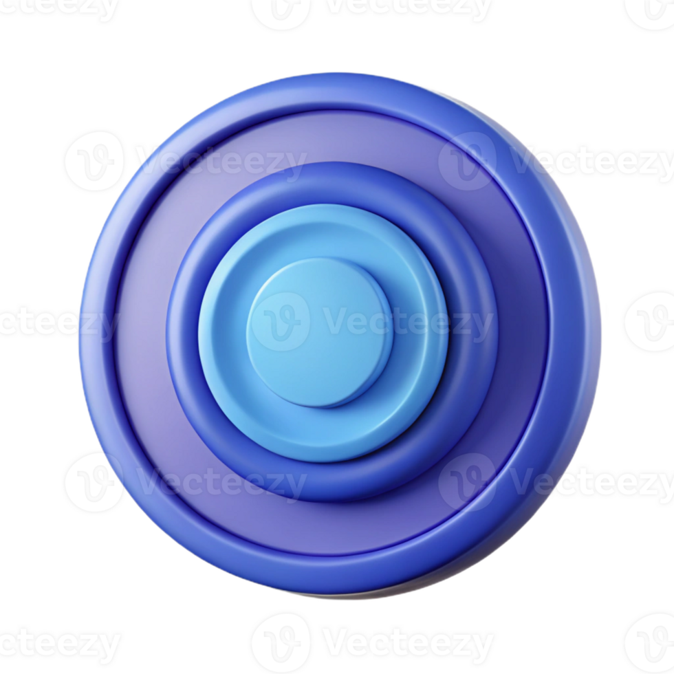 dramatic sumptuous Circular badge with three concentric circles. Minimal design, crisp edges with Scalable Design. precision png