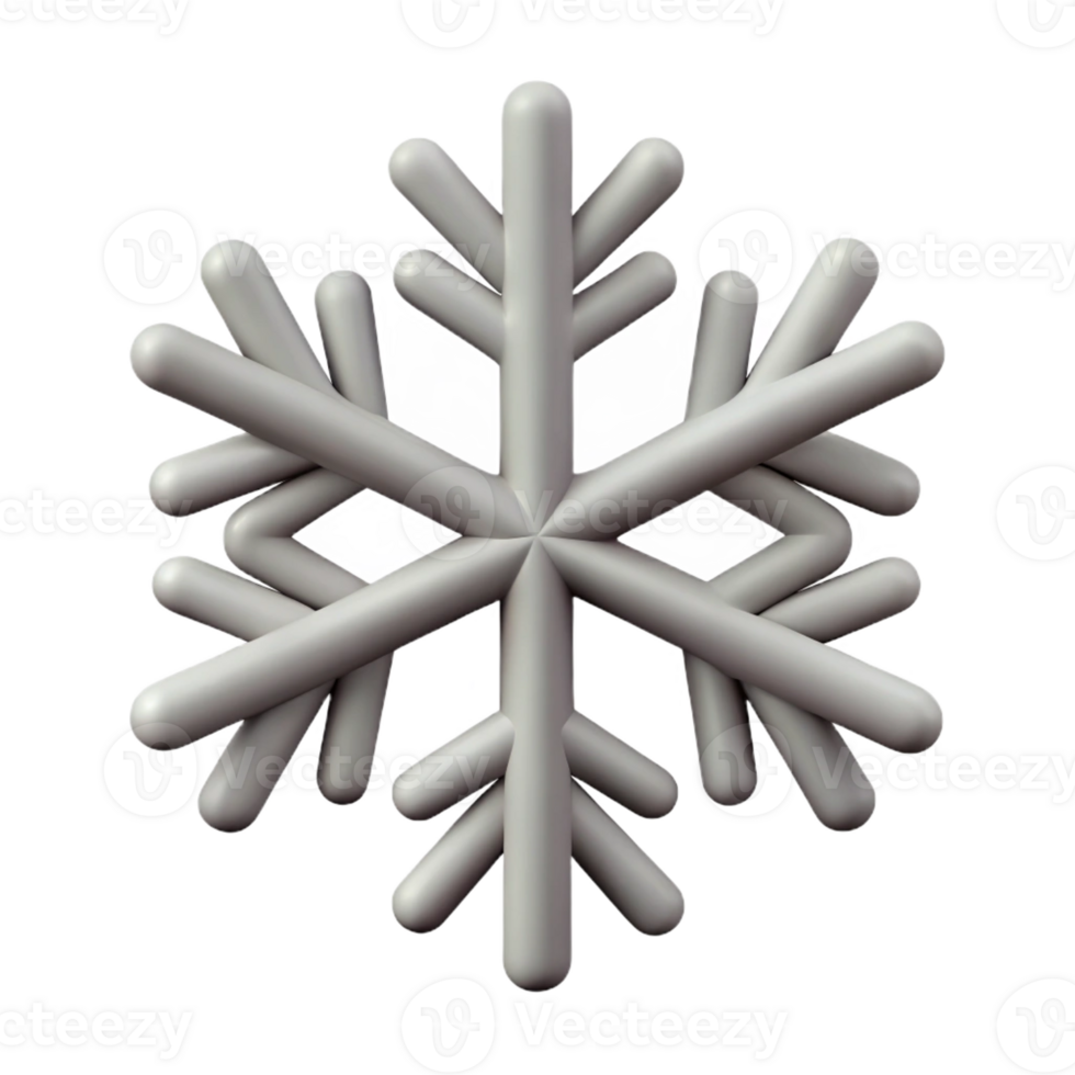 glorious surreal Symmetrical silhouette of a snowflake. Single-weight stroke, minimal design with Scalable Design. museum quality png