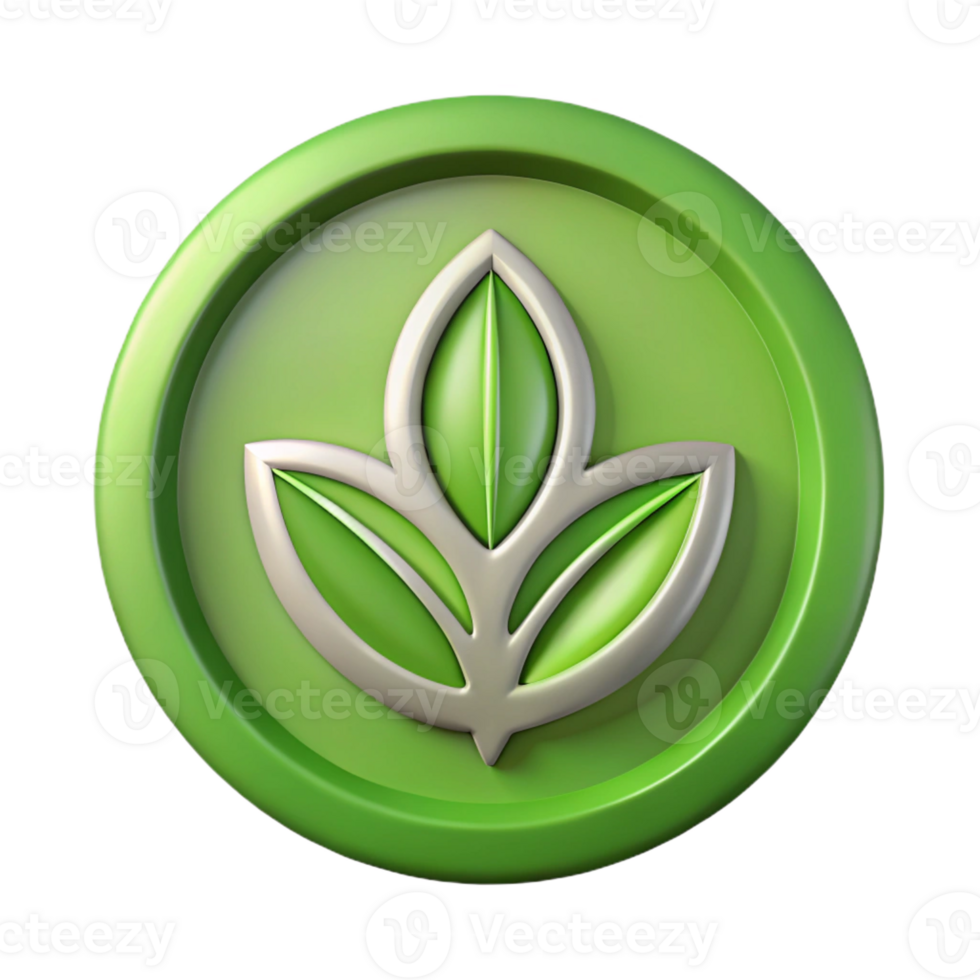 enchanting peaceful rustic Circular logo with a simple, symmetrical leaf design. Single-weight stroke, with Scalable Design. exclusive png