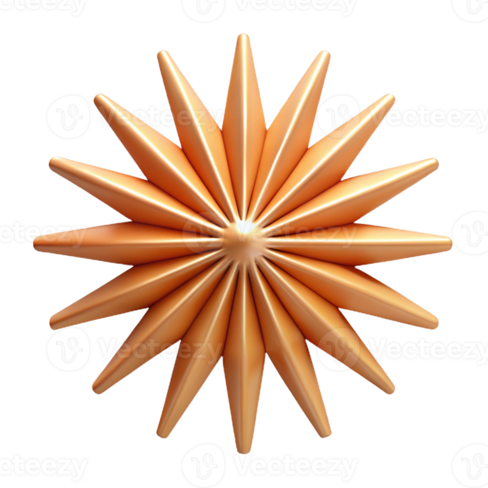 alluring victorian Starburst pattern, clean lines, geometric, minimal design with Scalable Design. high resolution png