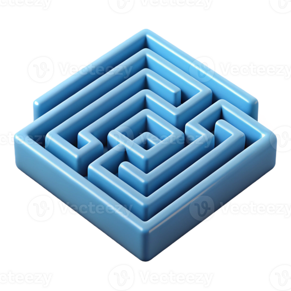 immaculate coveted Geometric maze pattern. Clean lines, flat color. Minimal, with Scalable Design. png