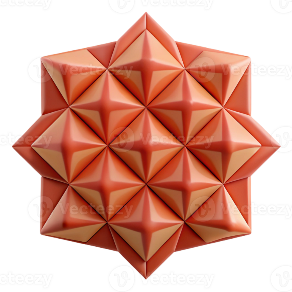 magnificent elegant Geometric pattern of triangles and squares, sharp edges with Scalable Design. luxury png