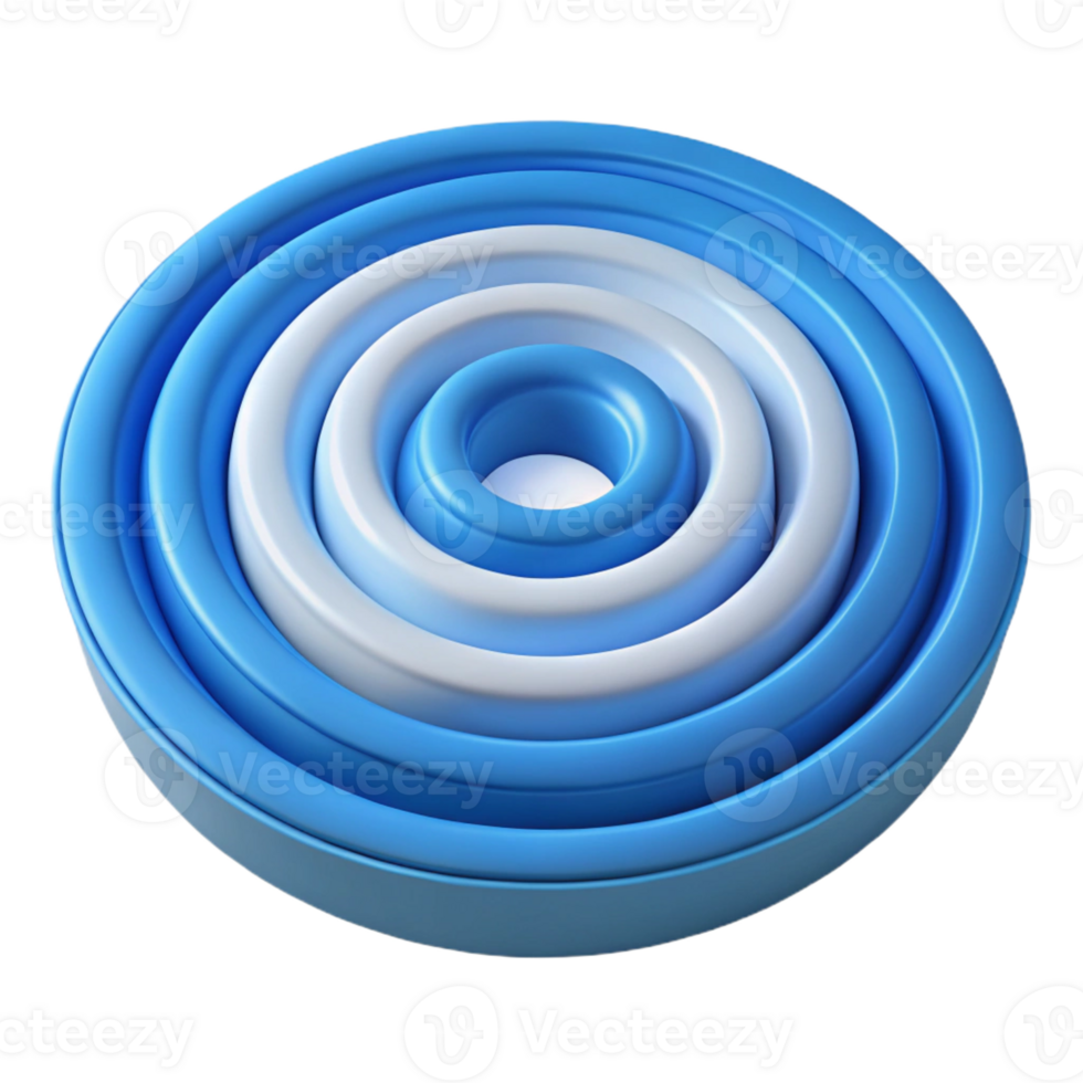 dramatic surreal Concentric rings with varying thicknesses, clean lines, flat color. with Scalable Design. artisan png