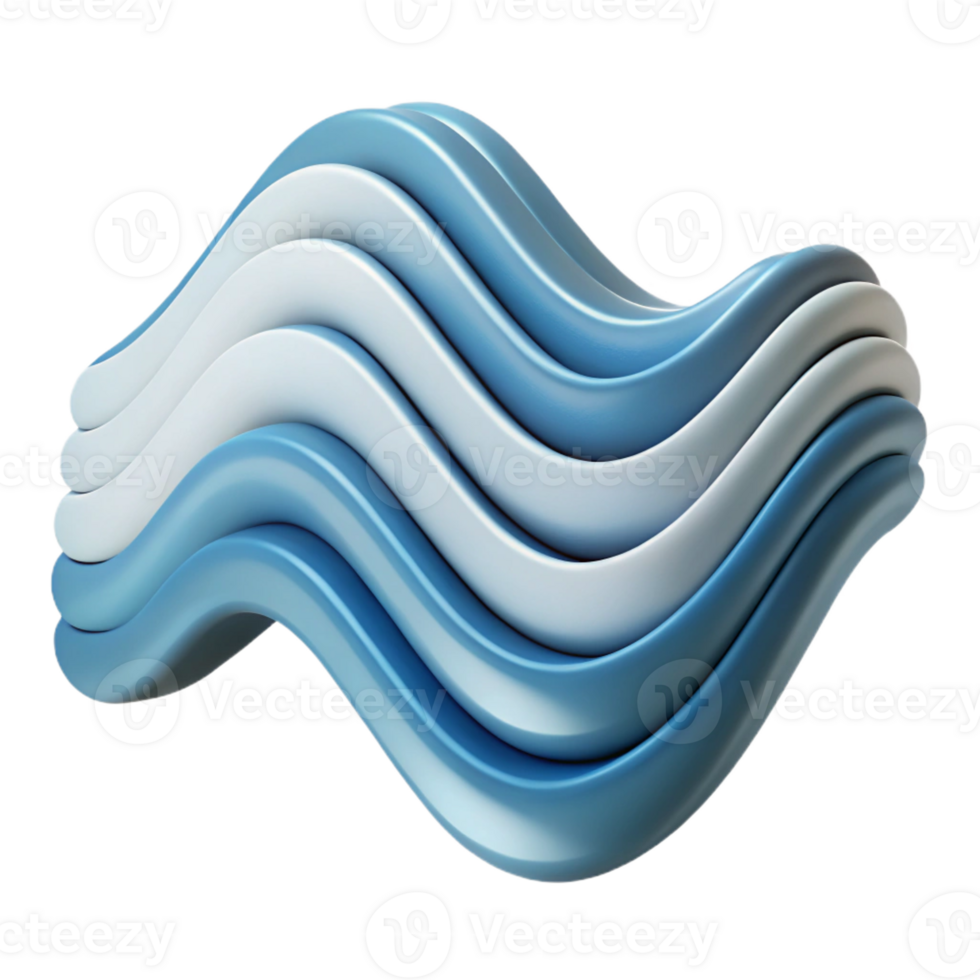 inspired organic Minimalist wave pattern, clean lines. Flat color, crisp edges, with Scalable Design. top-tier png