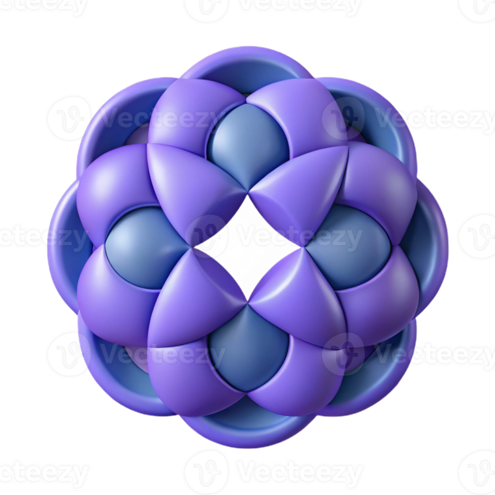 iconic rustic Geometric pattern of overlapping circles. Scalable design, flat color, crisp edges with Scalable Design. masterfully captured png