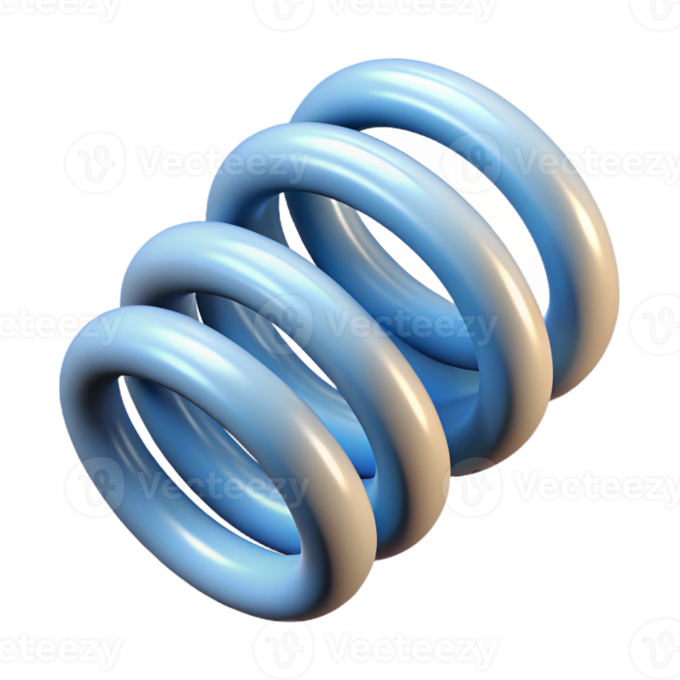 melancholic exquisite Technical drawing of a spring. Clean lines, scalable, flat color with Scalable Design. original png