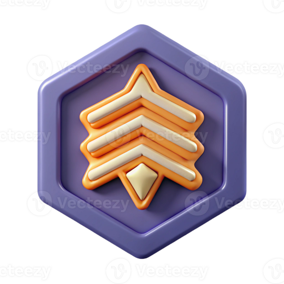 glorious reflective elegant Pentagon badge with five radiating lines. Minimal, with Scalable Design. top-tier png