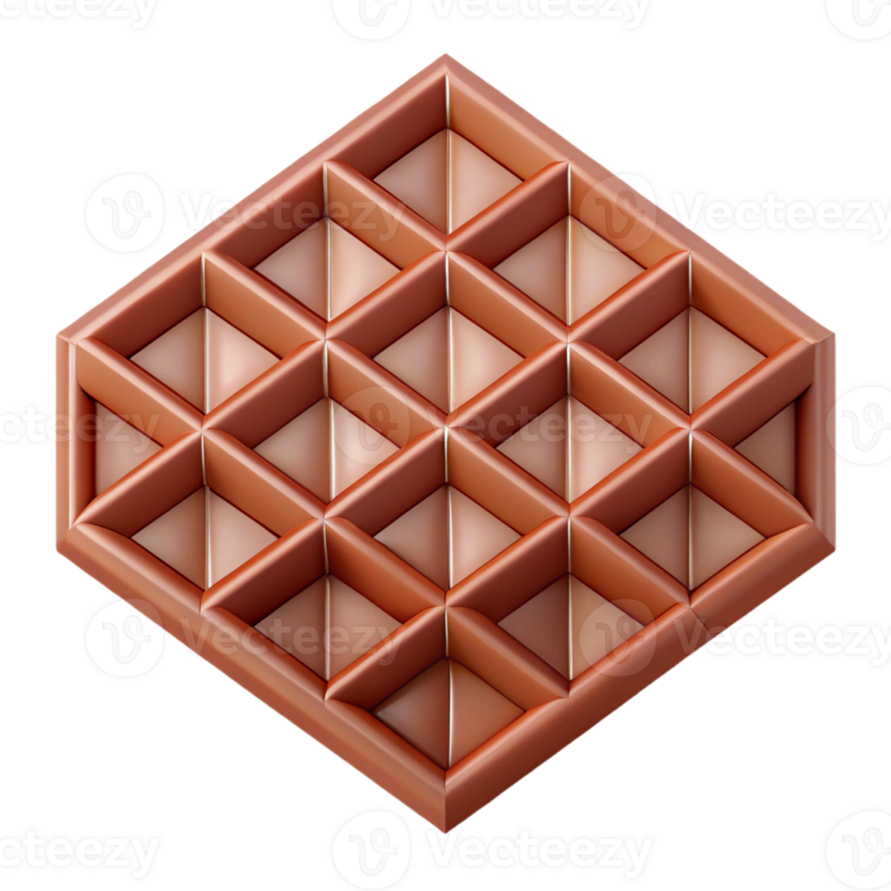 immaculate iconic Geometric pattern of rhombuses. Clean lines, single-weight stroke with Scalable Design. png
